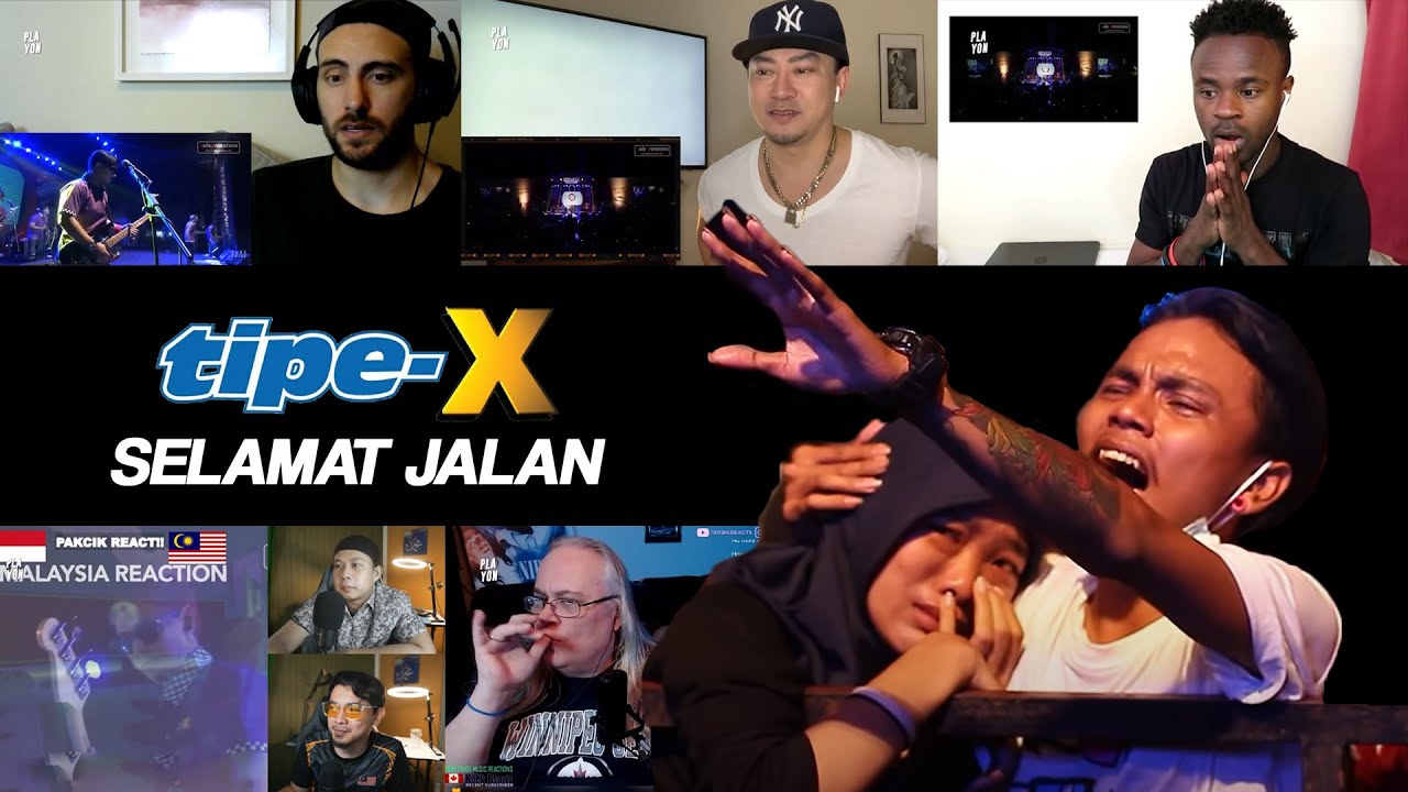 Reaksi Mereka EMOSIONAL Mendengarkan TIPE-X | SELAMAT JALAN