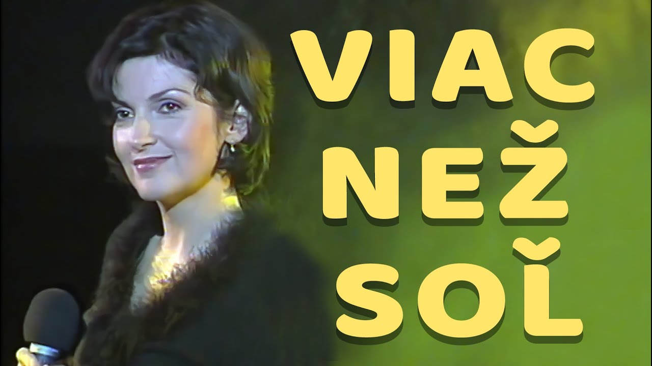 Beáta Dubasová - Viac než soľ (Live 1999)