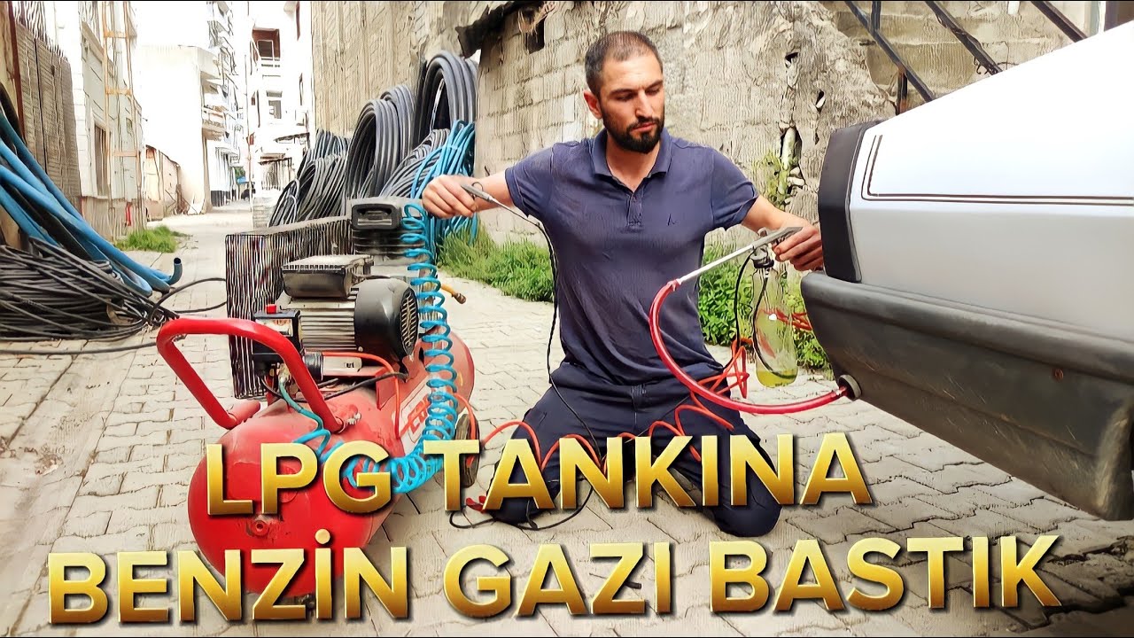 LPG TANKINA BENZİN GAZI DEPOLAMA SİSTEMİ YAPTIK 💥 14 KİLOMETREDE 1 TL 💯