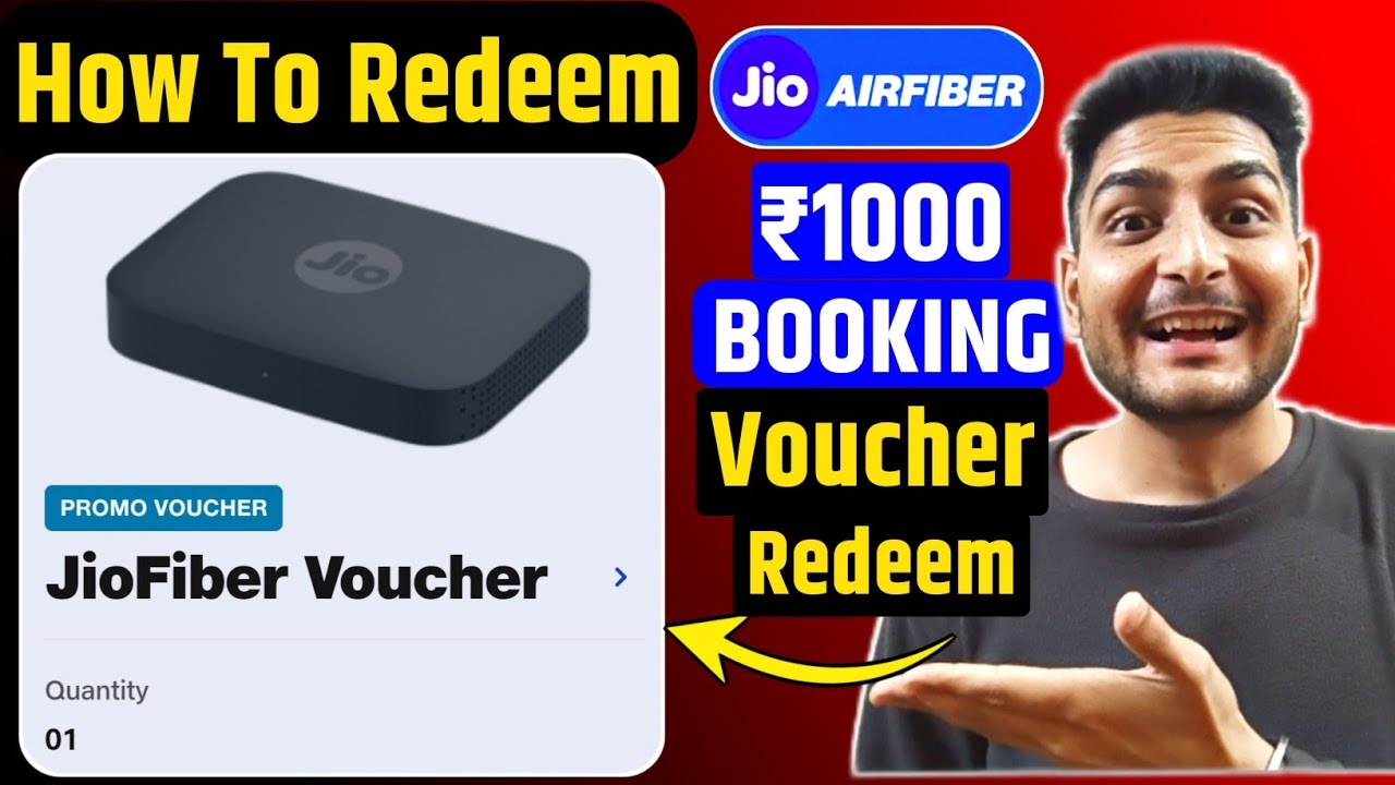 How To Redeem Jio Airfiber 1000 Voucher | Jio AirFiber 1000 Booking Refund