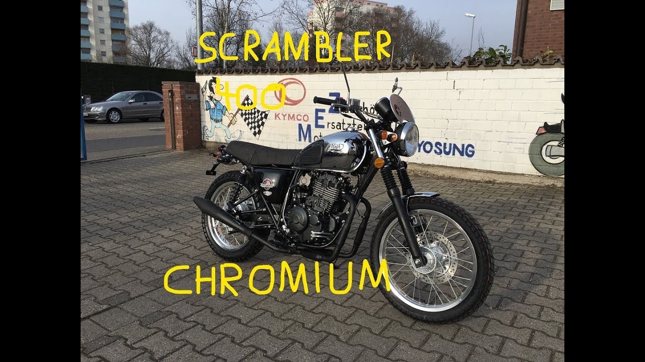 NEW Mash Scrambler 400 Chromium - Walkaround, Details, Glossy