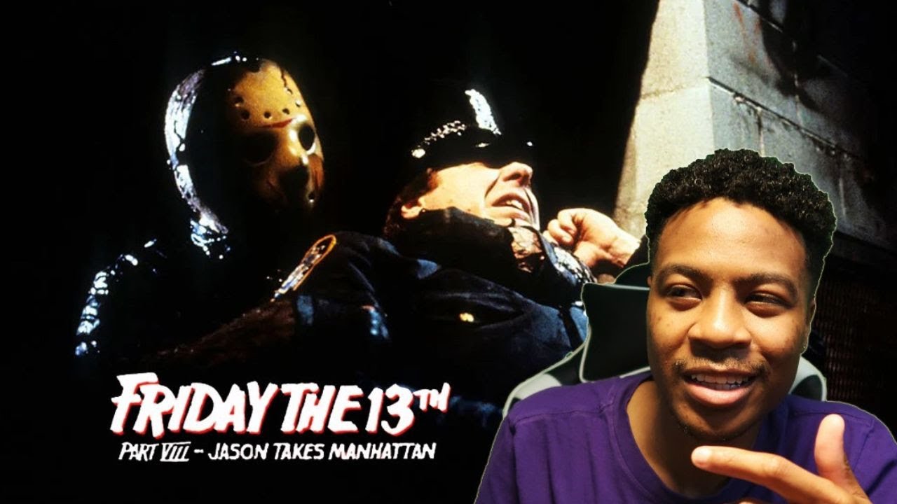 HE'S SUPER DURABLE ! FRIDAY 13TH PART 8 JASON TAKES MANHATTAN Movie Reaction