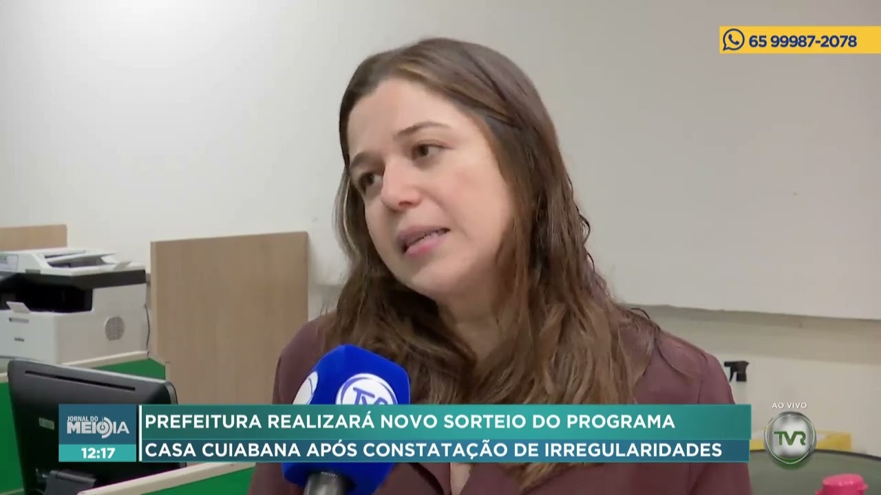 Prefeitura realizará novo sorteio do programa Casa Cuiabana após constatação de irregularidades