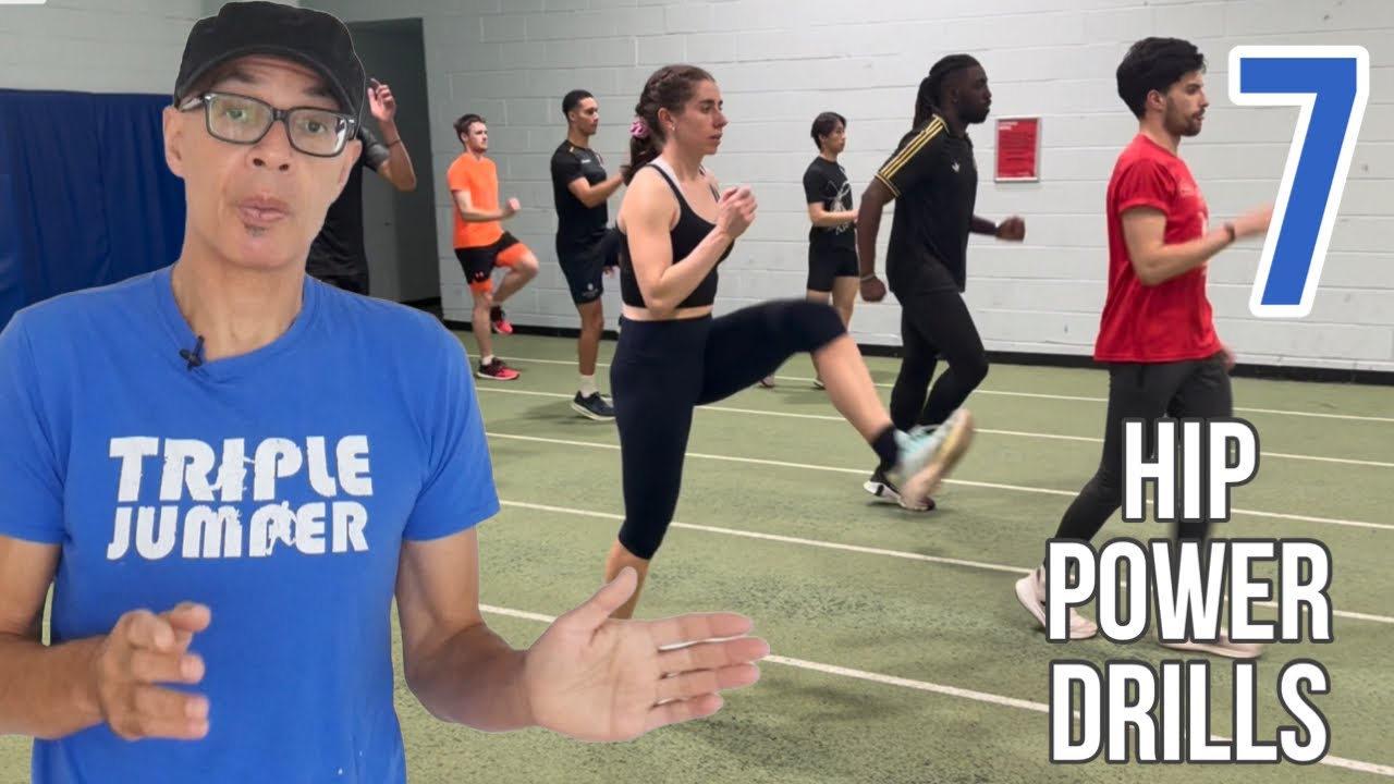 WORKOUT Anatomy - 7 SPECIFIC DRILLS - CONSTRUCTING a HIP POWER + SPEED  training unit  #speed