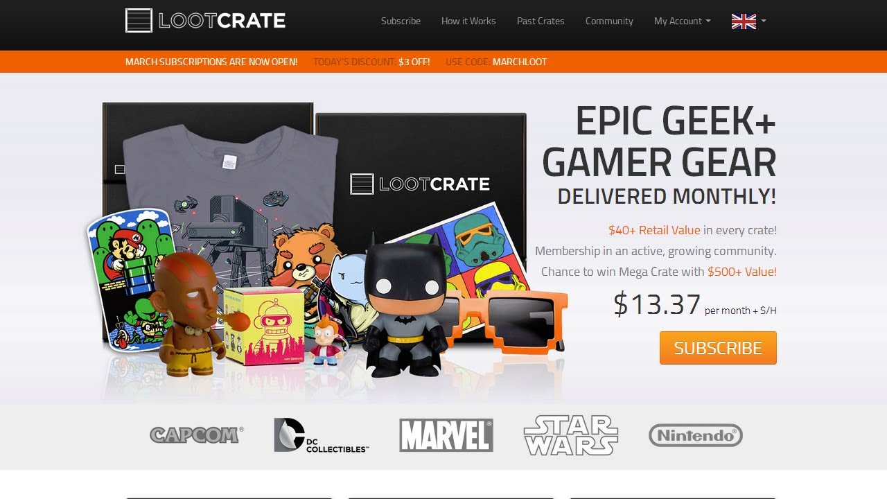 Loot Crate - luty 2014