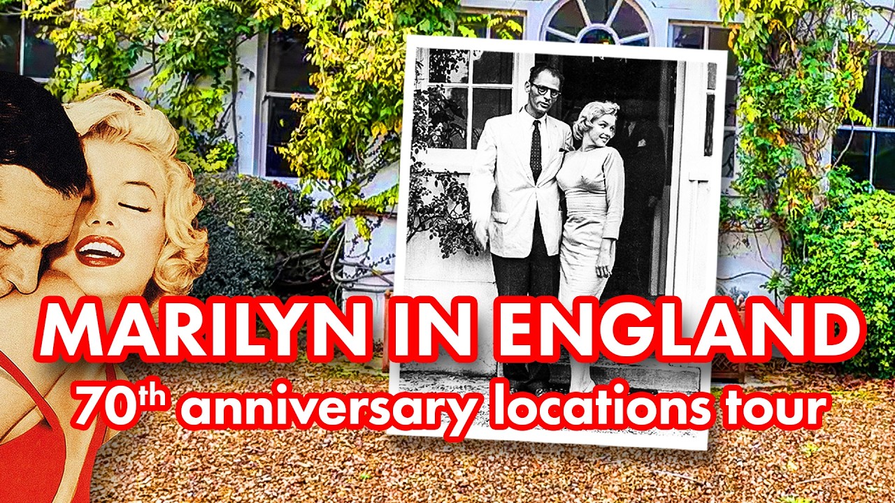 Marilyn Monroe in England | 1956 Locations Tour (70th Anniversary)