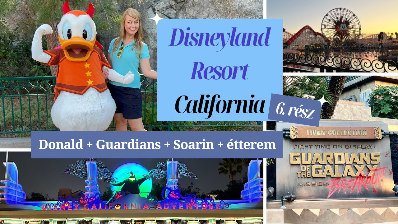 USA / DISNEYLAND VLOG (magyarul) - 6. rész #disneycaliforniaadventure #utazás #magyar