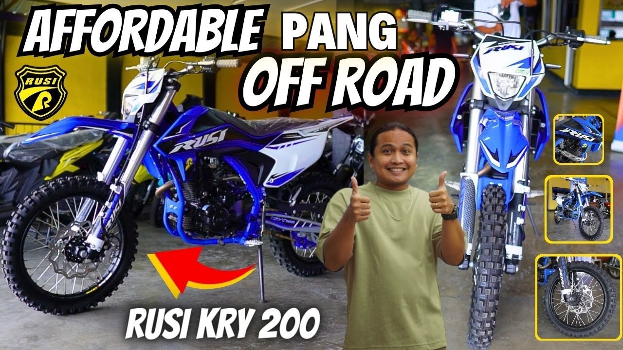 Kung Mag OffRoad Ka din Lang Ito PangHarabas Rusi KRY 200 Review