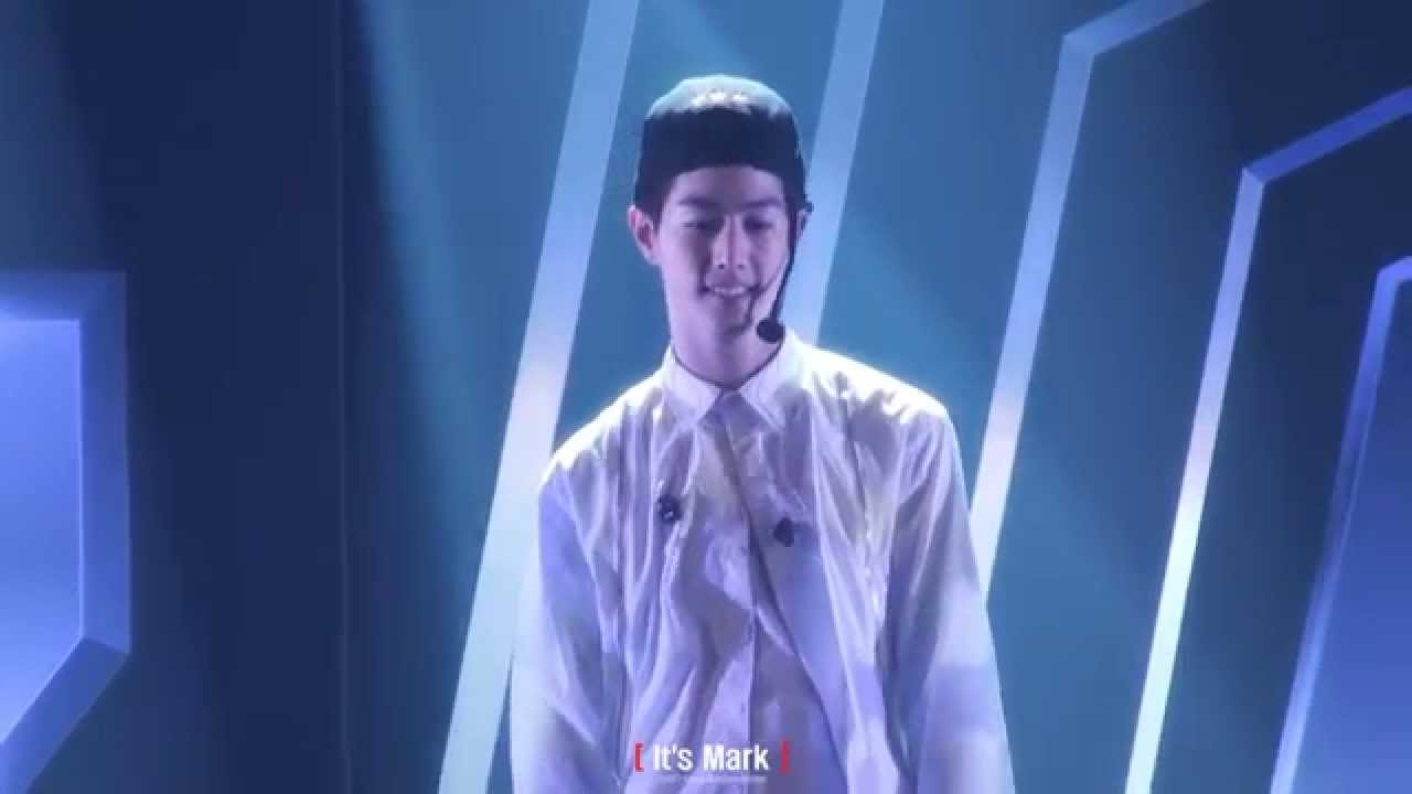[FANCAM] 141224 X-mas concert - Forever Young (Mark focus)
