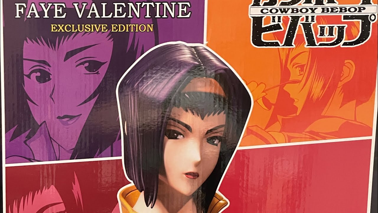 Faye Valentine Statue Unboxing (First4Figures) Cowboy Bebop