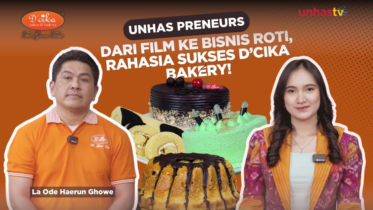 La Ode Haerun Ghowe, Dari Film ke Bisnis Roti, Rahasia Sukses D’Cika Bakery!