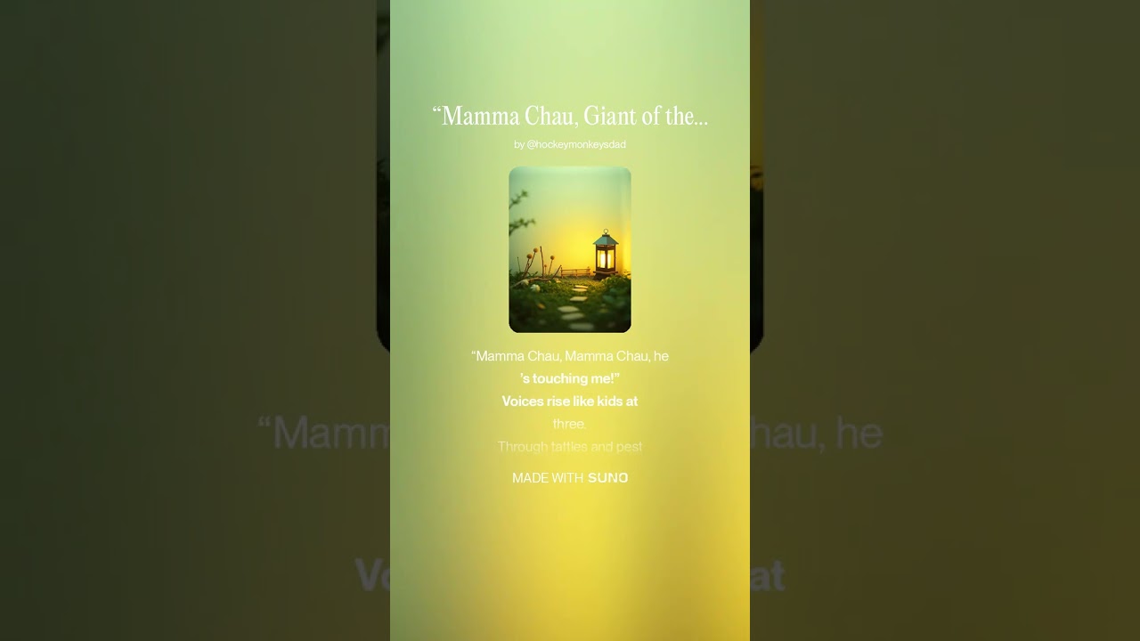“Mamma Chau, Giant of the O R ”