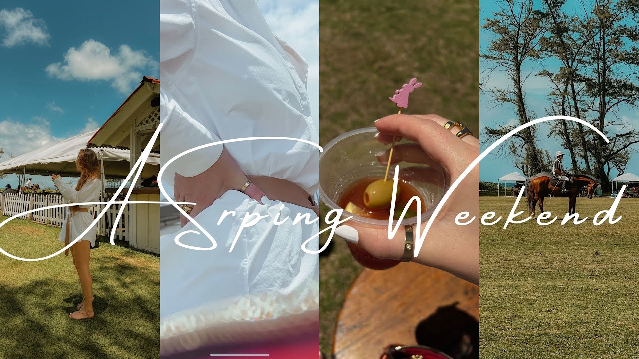 vlog: Polo Matches🐴,🍸 Matcha, YoungLA try on, Outfits, Swedish Candy