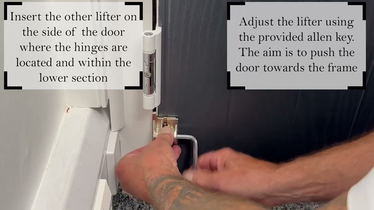 Composite Door Hinge Reset Alignment Kit | SOUTO uPVC