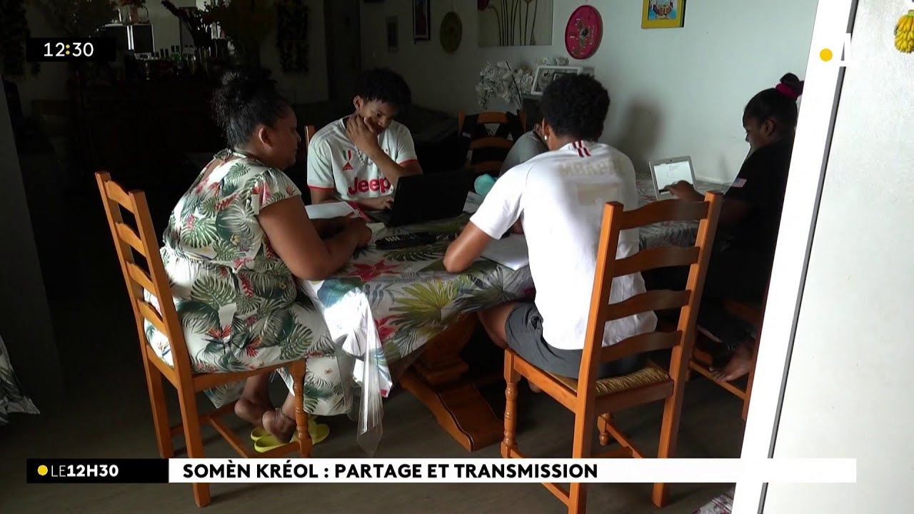 Somèn Kréol : 3 Rényoné su 4 i koz kréol la kaz