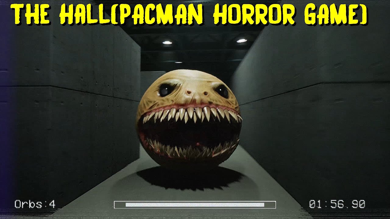 A NEW PACMAN HORROR GAME  | The Hall Full Playthrough Gameplay