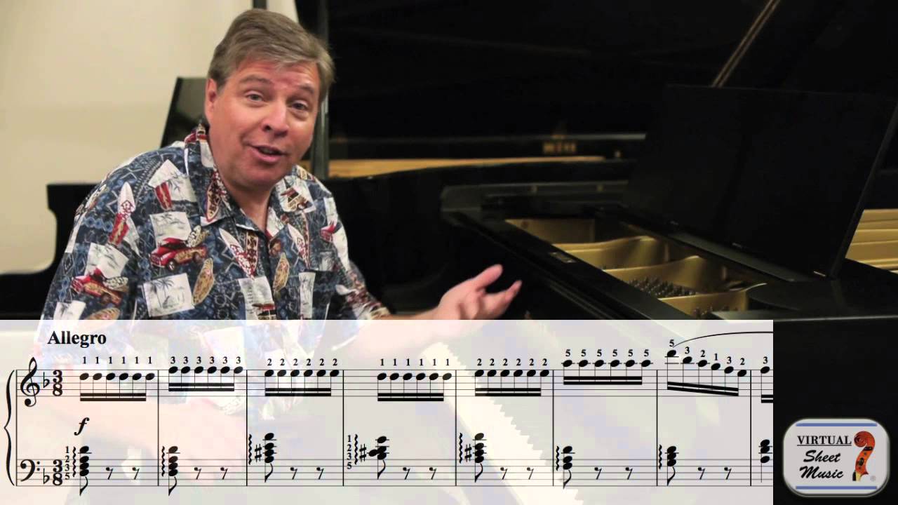 How to play repeated notes on the piano - Scarlatti Sonata in D minor K 141