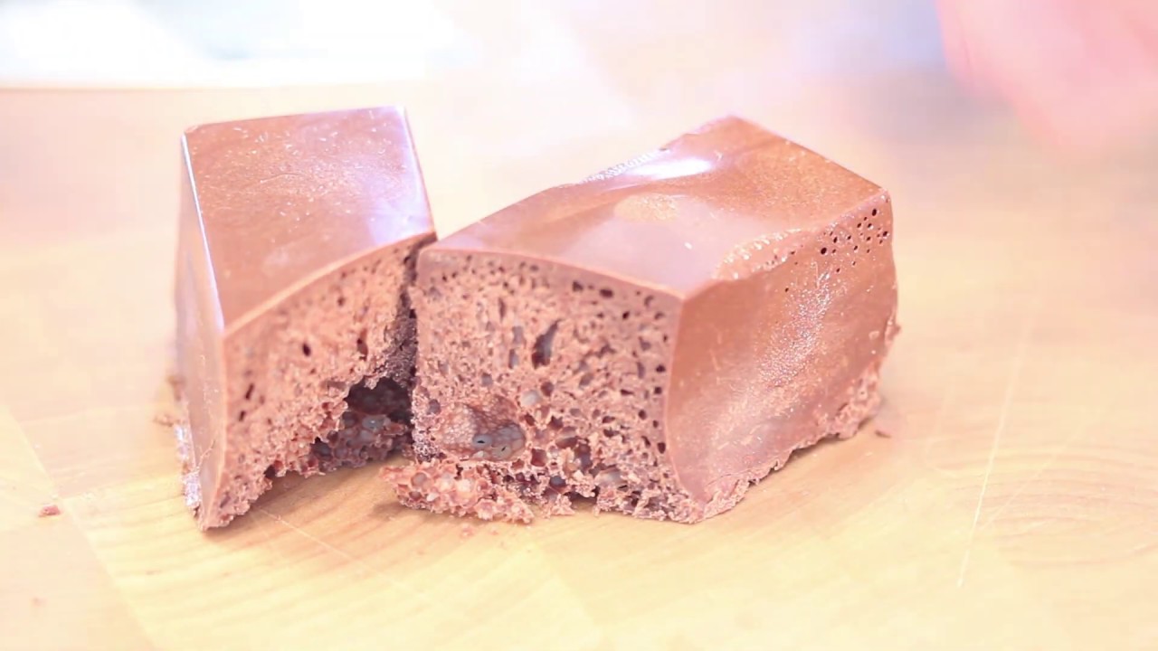 Aerated Chocolate (Bubblig choklad)
