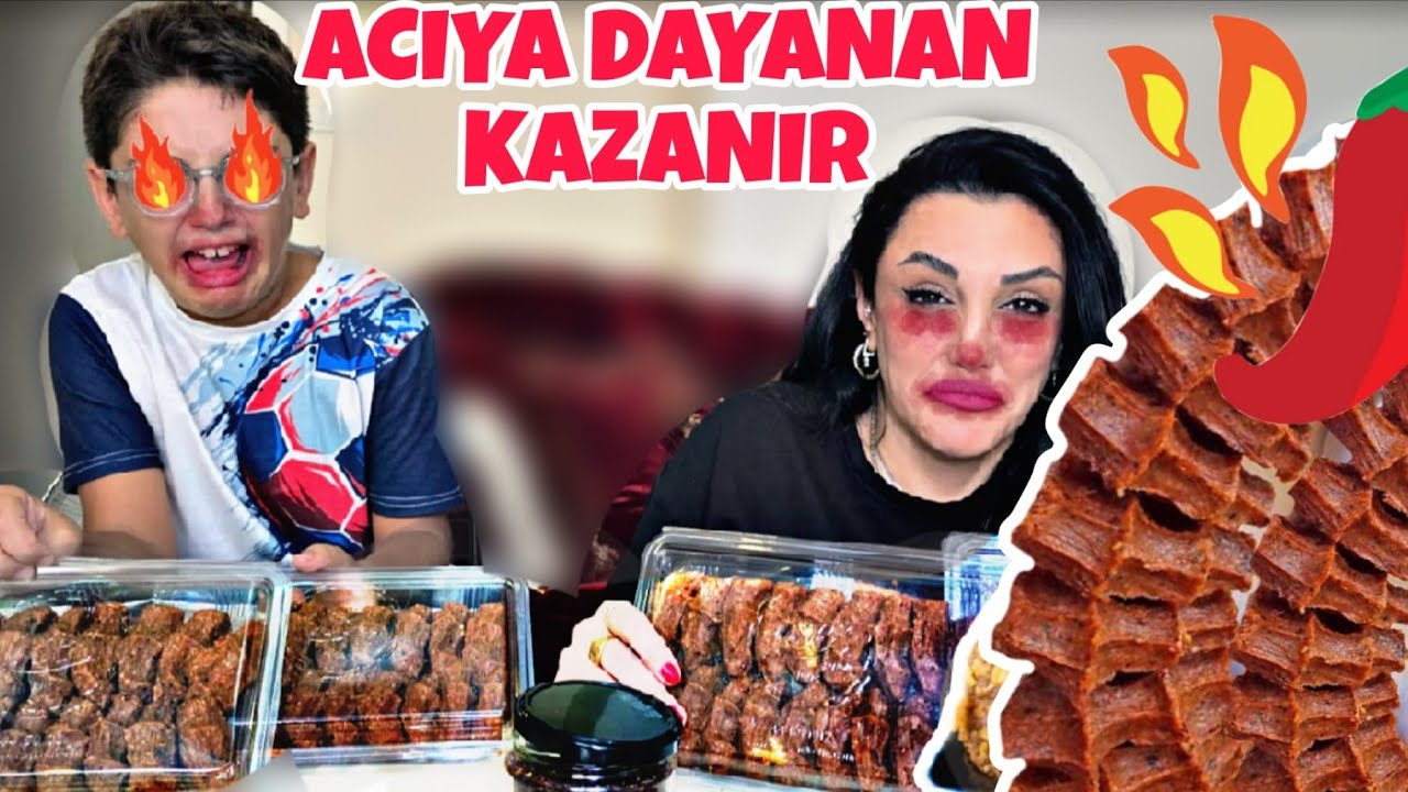 EFE İLE ACI YEME CHALLENGE !? EN &Ccedil;OK ACI YİYEN KAZANIR.