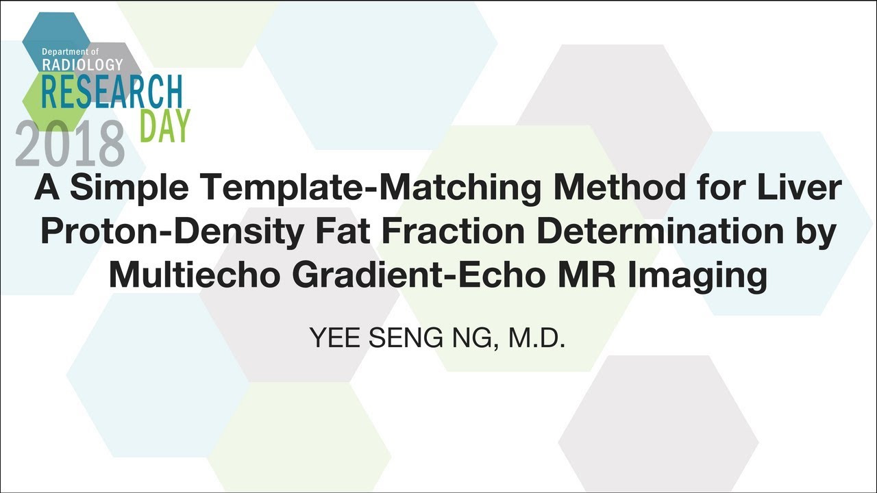 A Simple Template-Matching Method for Liver Proton-Density Fat Fraction Determination