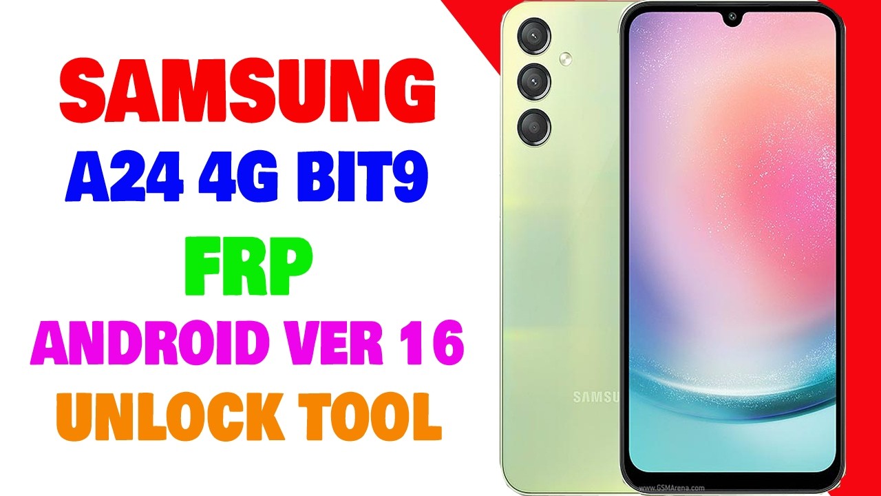 Samsung FRP Android Version 16 | Samsung A24 4G A245F FRP Reset Done By Unlock Tool | Umar Mobile