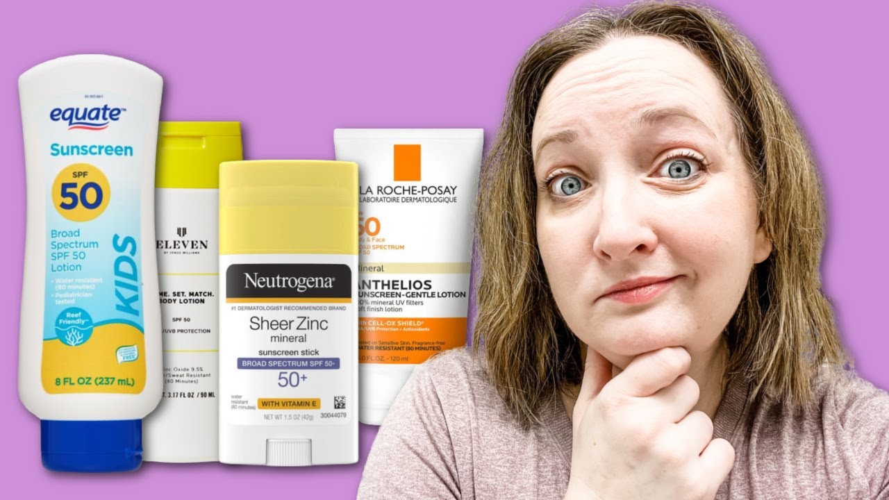 I Tried 4 MINERAL BODY SUNSCREENS (So You Don't Have To)