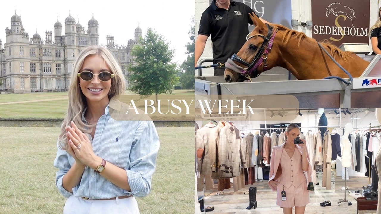 Spend the week with me: work, outfits, horses & pushing myself out my comfort zone 