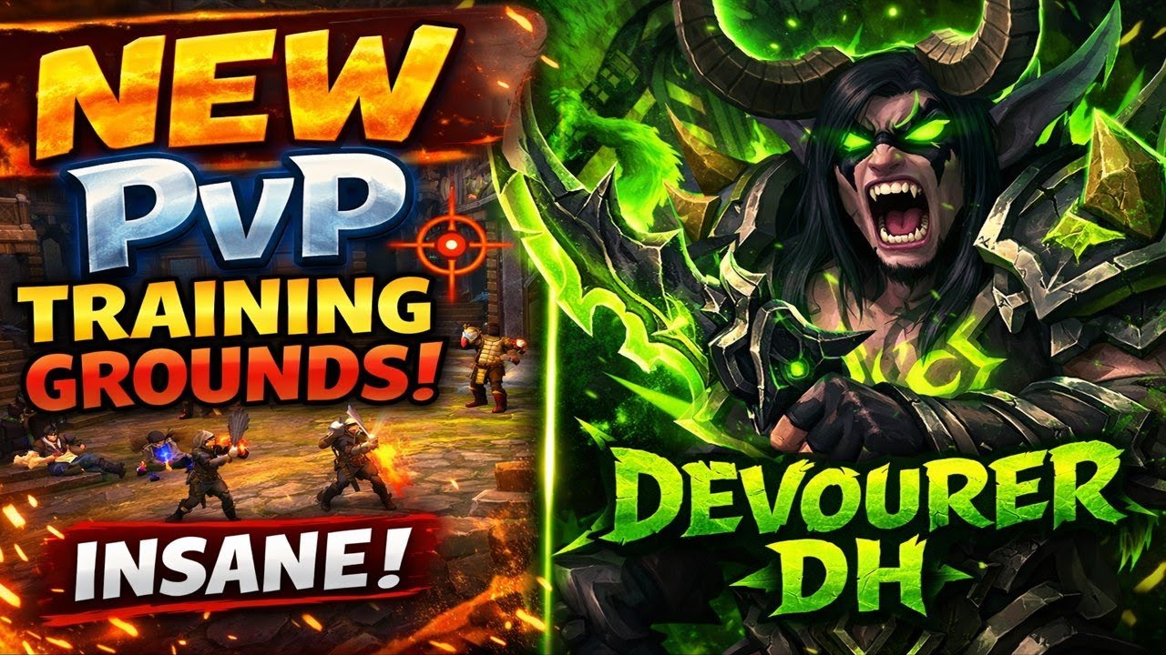 WoW PvP Training Grounds Explained + Devourer DH Gameplay