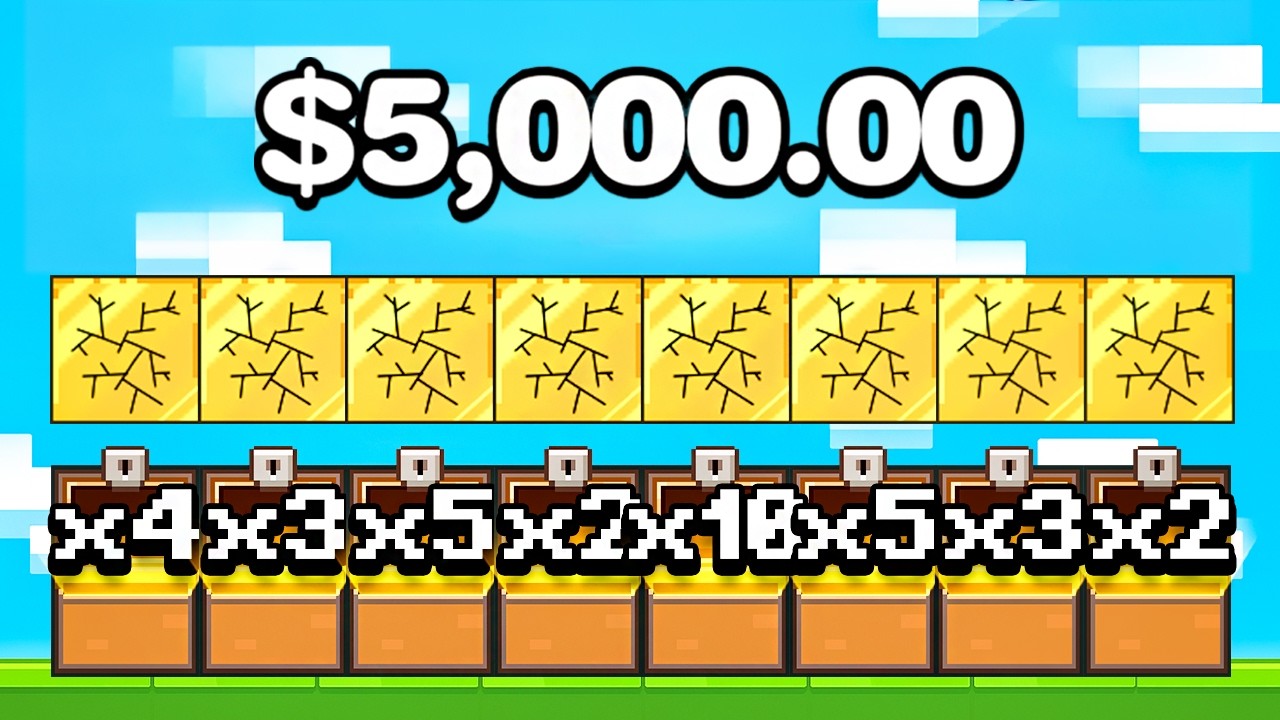 I Did A $5,000 Drop On The Minecraft Game..