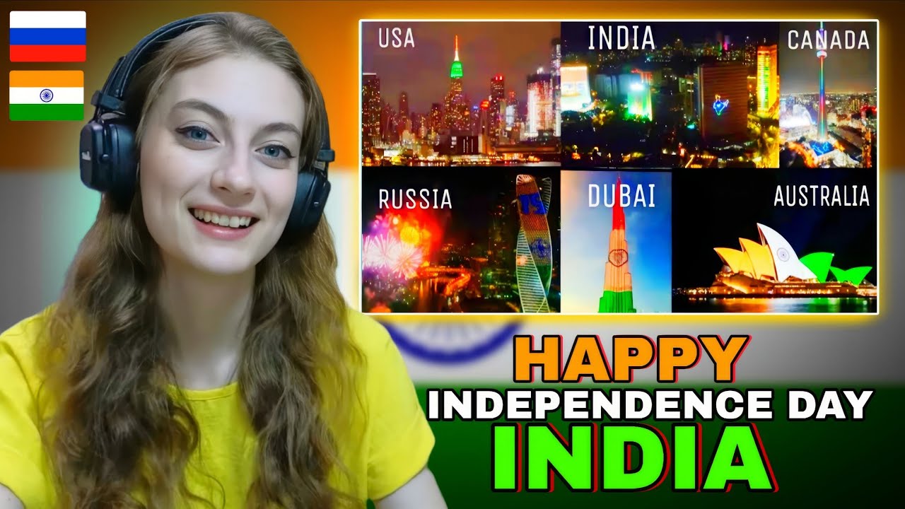 How world Celebrate India's Independence Day | 79 independence day | Russian Reaction