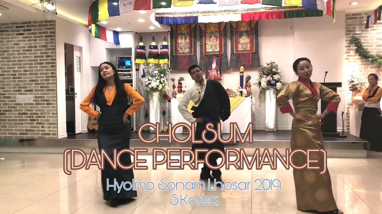 CHOLSUM DROSHEY DANCE PERFOMANCE HYOLMO LHOSAR 2019 S.KOREA