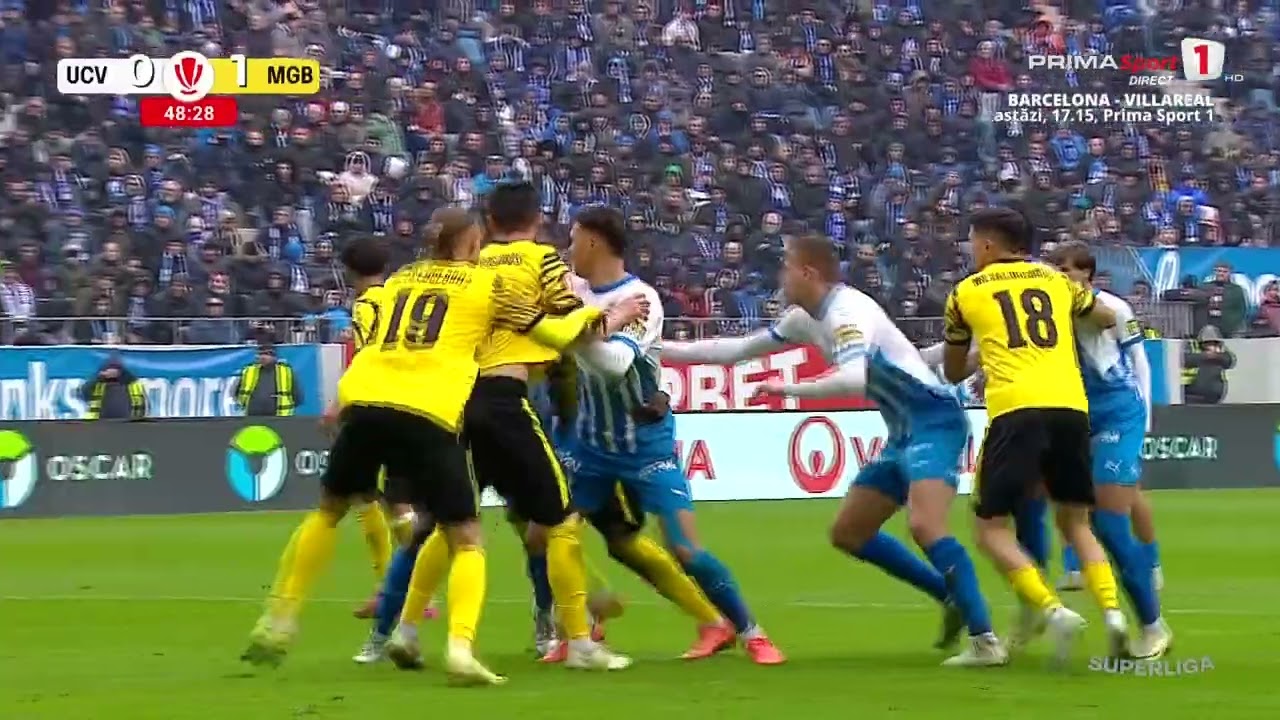 GOOL Craiova. Oltenii egalează repede după pauză