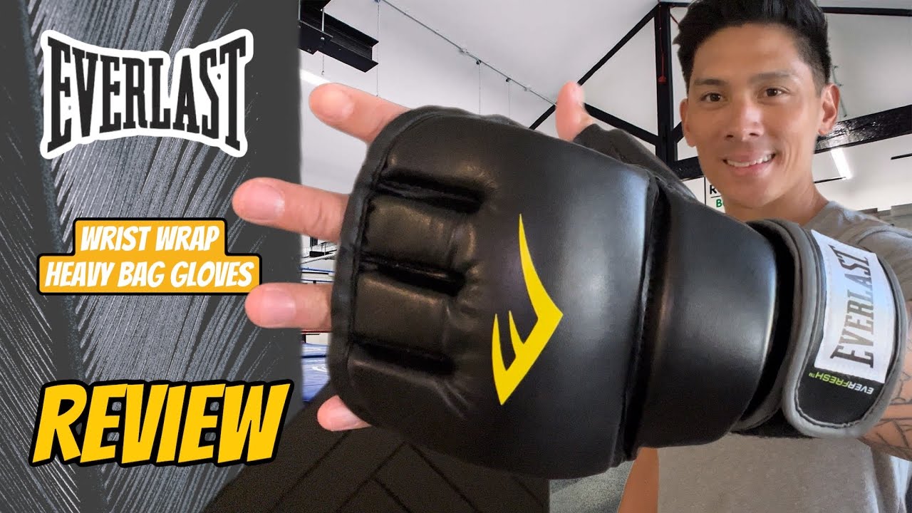 ОБЗОР перчаток для бокса на мешке Everlast Wristwrap - ОТЛИЧНО РАБОТАЮТ, ХОТЕЛОСЬ БЫ, ЧТОБЫ КАЧЕС...