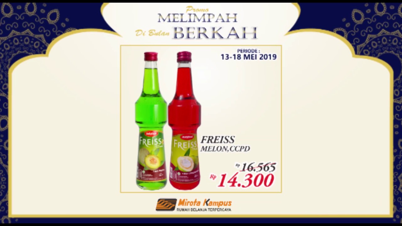 Promo Melimpah di Bulan Berkah di Mirota Kampus