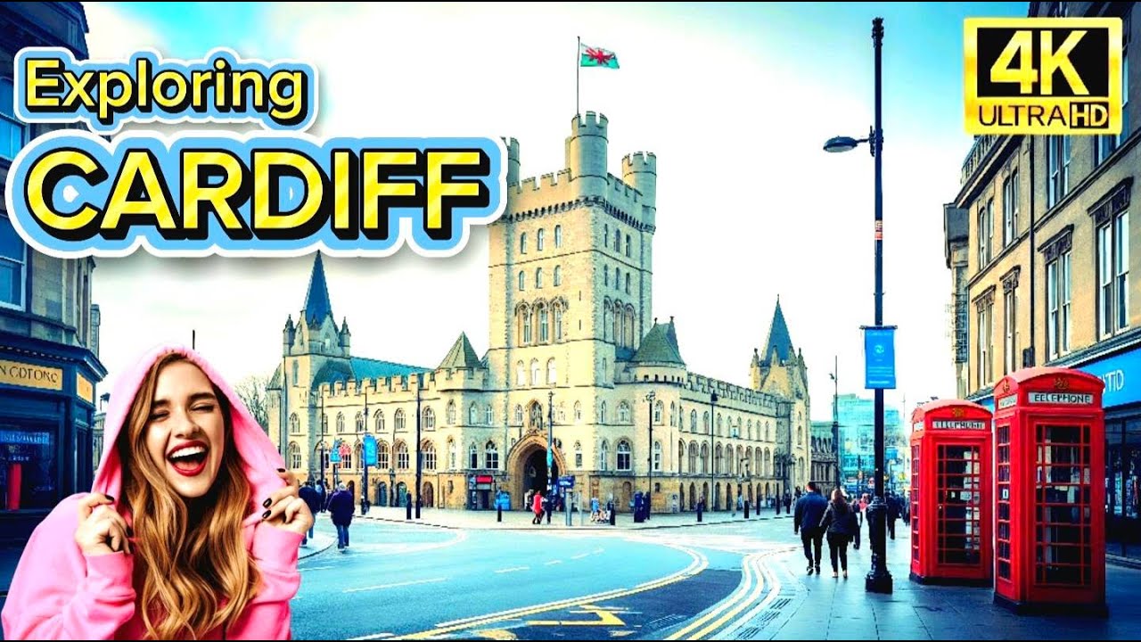 [4K] Exploring Cardiff🇬🇧 Welsh Capital city | A Stunning 4K Walking Tour