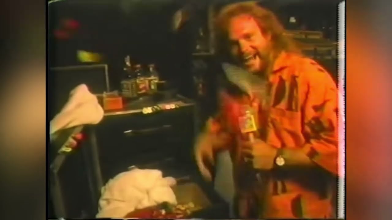 Michael Anthony from Van Halen MTV Spotlight from 5150 Tour