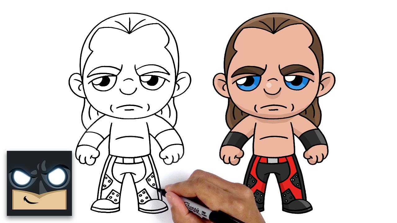 How To Draw Shawn Michaels | WWE