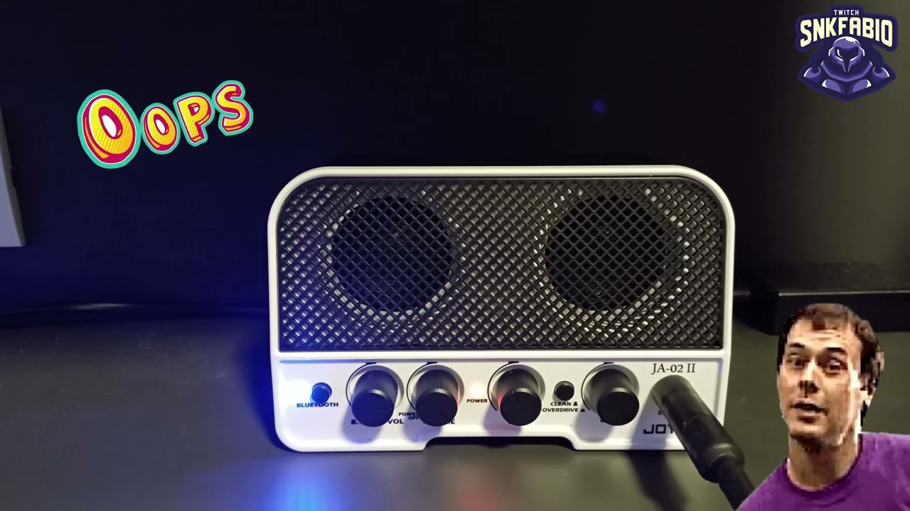 Mini Amplificador JOYO JA 02 II - Demonstração em português