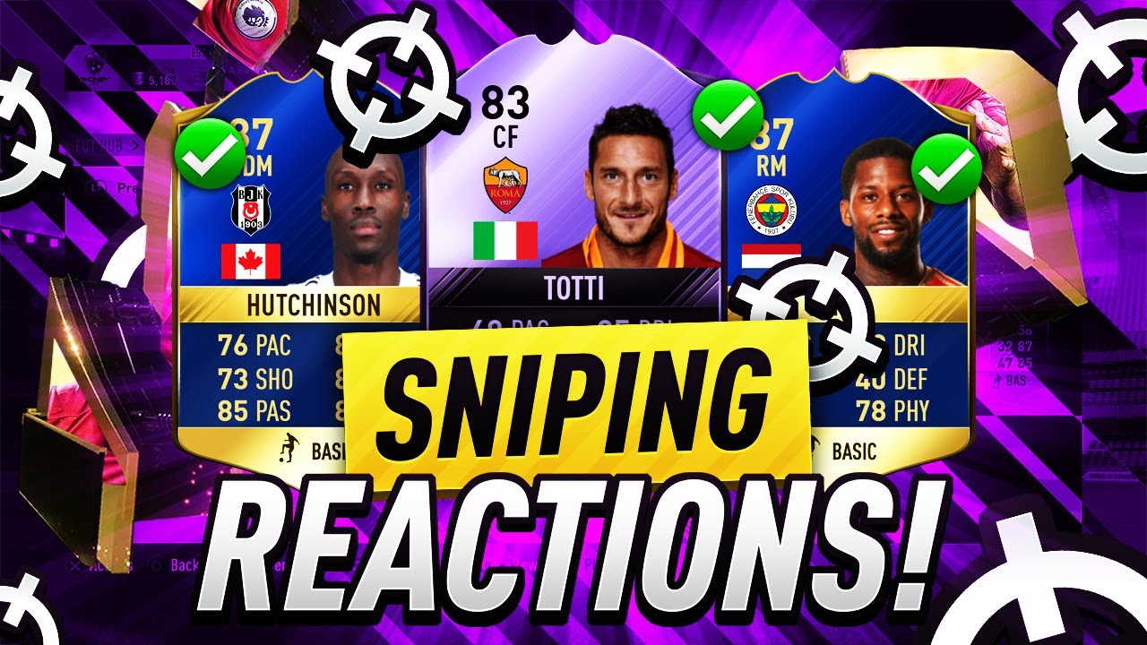 FIFA 17 | MIN PRICE TOTS SNIPE | EXTINCT PLAYER SNIPING | SNIPING REACTIONS EP19