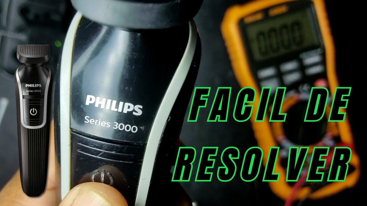 Aparador de pelos Philips não carrega