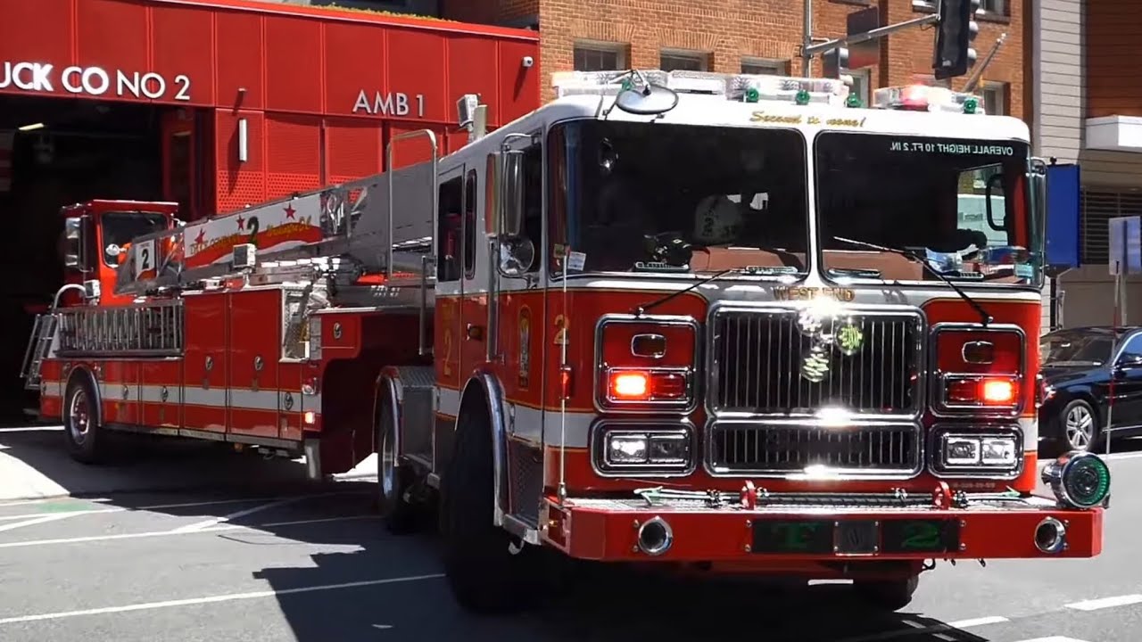 Fire Trucks, Ambulances and Police Cars Responding Compilation - Best of 2025