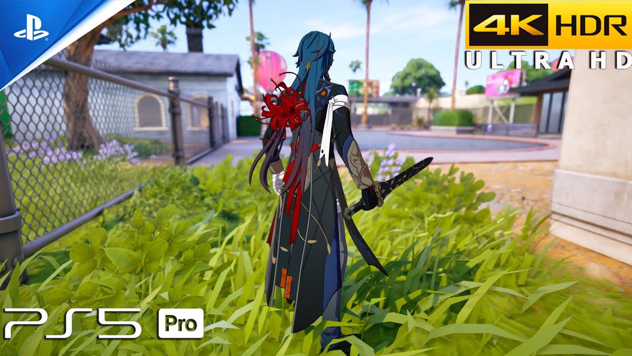 Fortnite (PS5 Pro) 4K 120FPS HDR Gameplay | Skin Stellaron Hunter Blade (Honkai Star Rail)