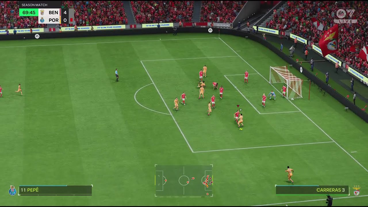 FC 25 Seasons - BEN vs POR (full game)
