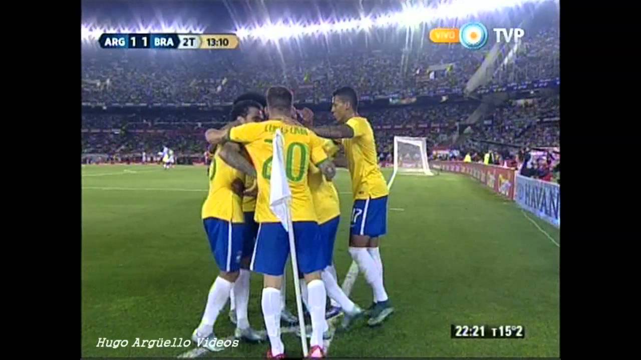 Argentina vs  Brasil Eliminatorias Russia 2018