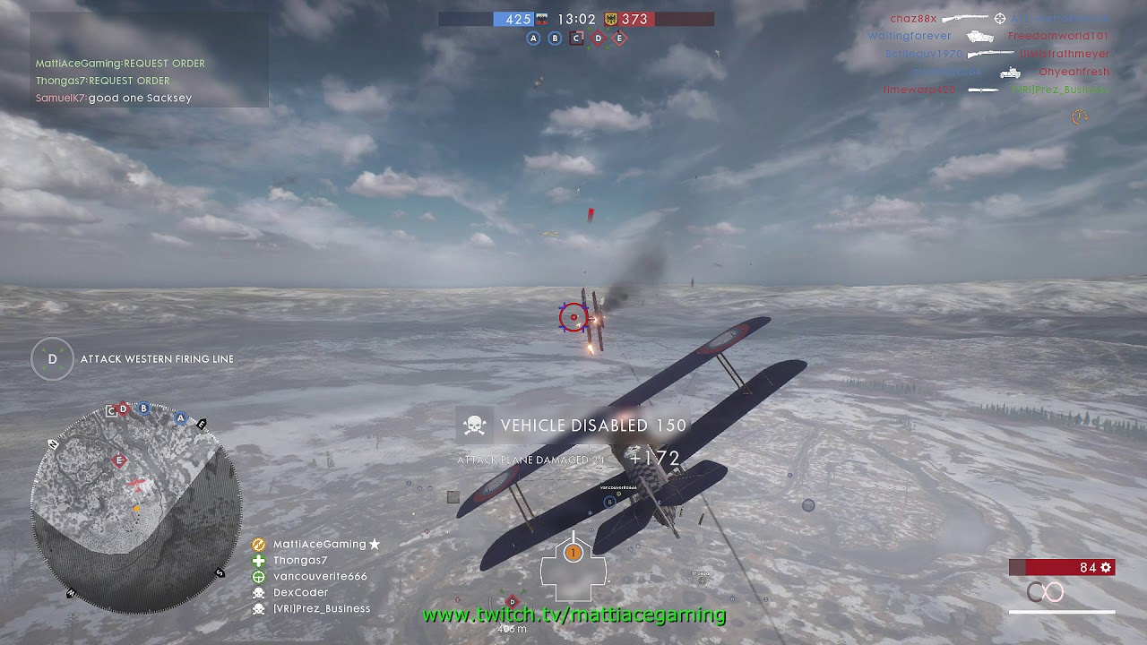 Battlefield 1 - Fighter plane