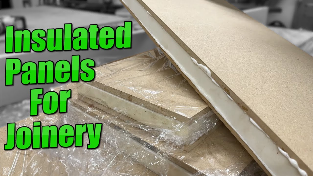 Making Insulated Panels for the Door and Frame. First Paint Going on. The Big Green Door