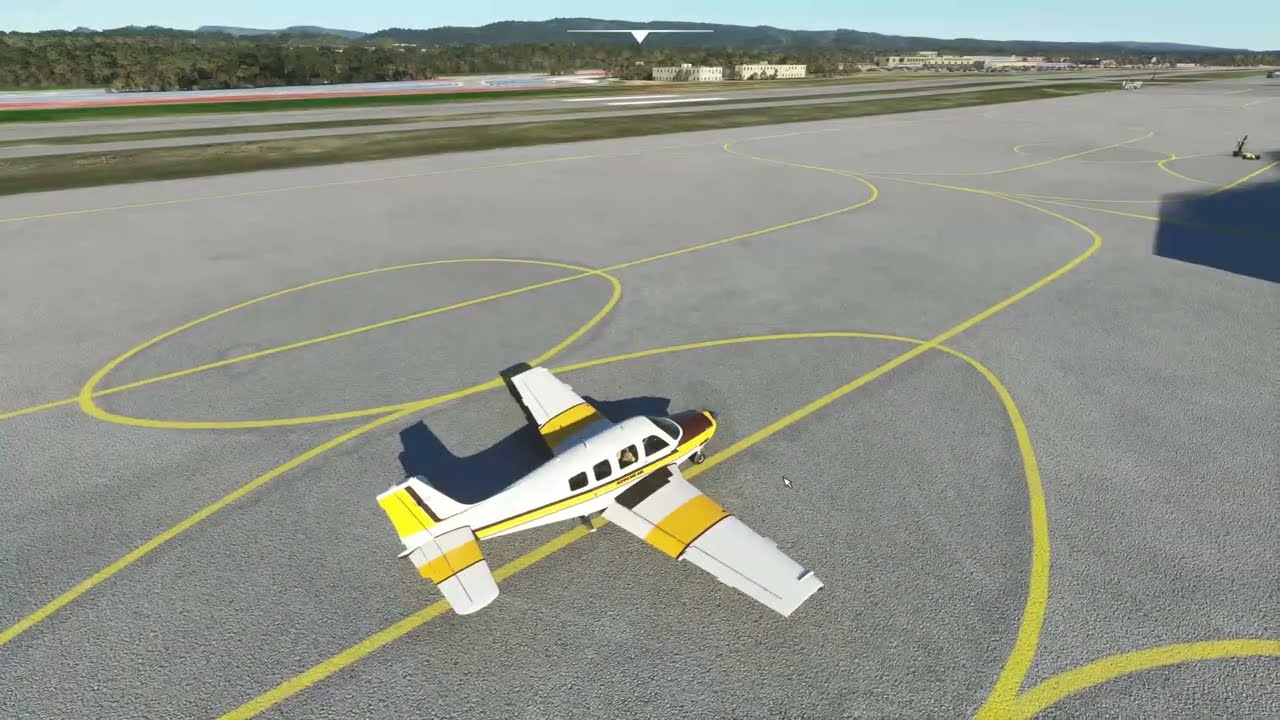 Microsoft Flight Simulator 2020 / BEECHCRAFT Bonanza G36 / Le Castellet to Montpellier