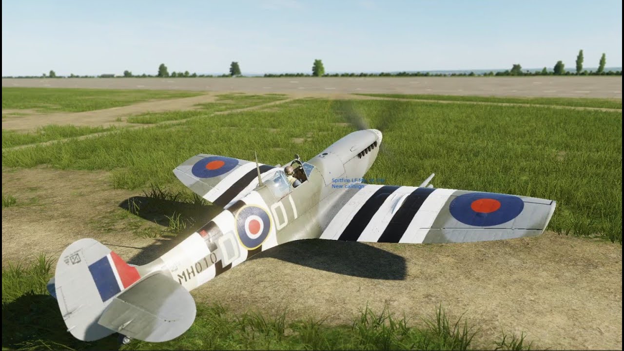 DCS Spitfire mkIX CW / Manston - High Halden