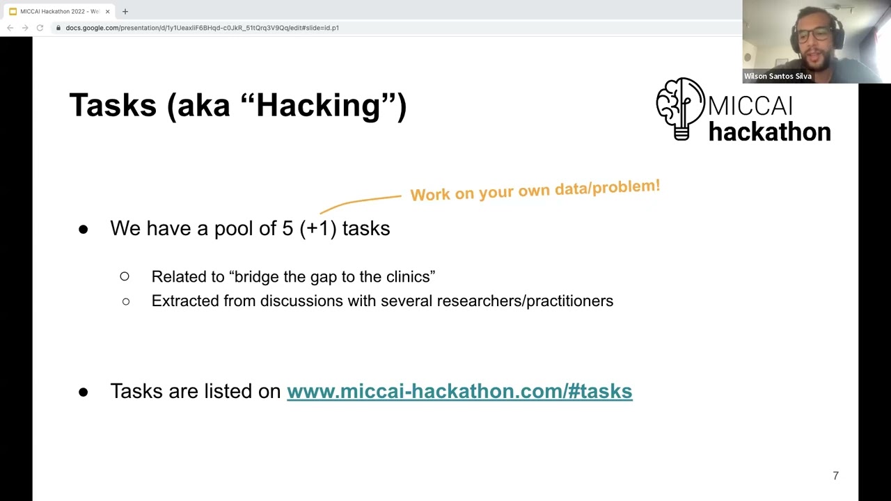 MICCAI Hackathon 2022: Welcome Session