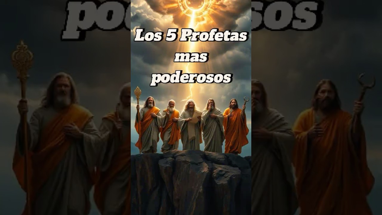 “Los 5 Profetas Más Poderosos del Antiguo Testamento 🔥 Elegidos por Dios”